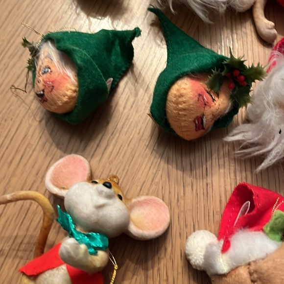 Vintage Annalee tree ornaments (14) - Picture 7 of 9